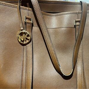 Michael Kors Brown Leather Tote